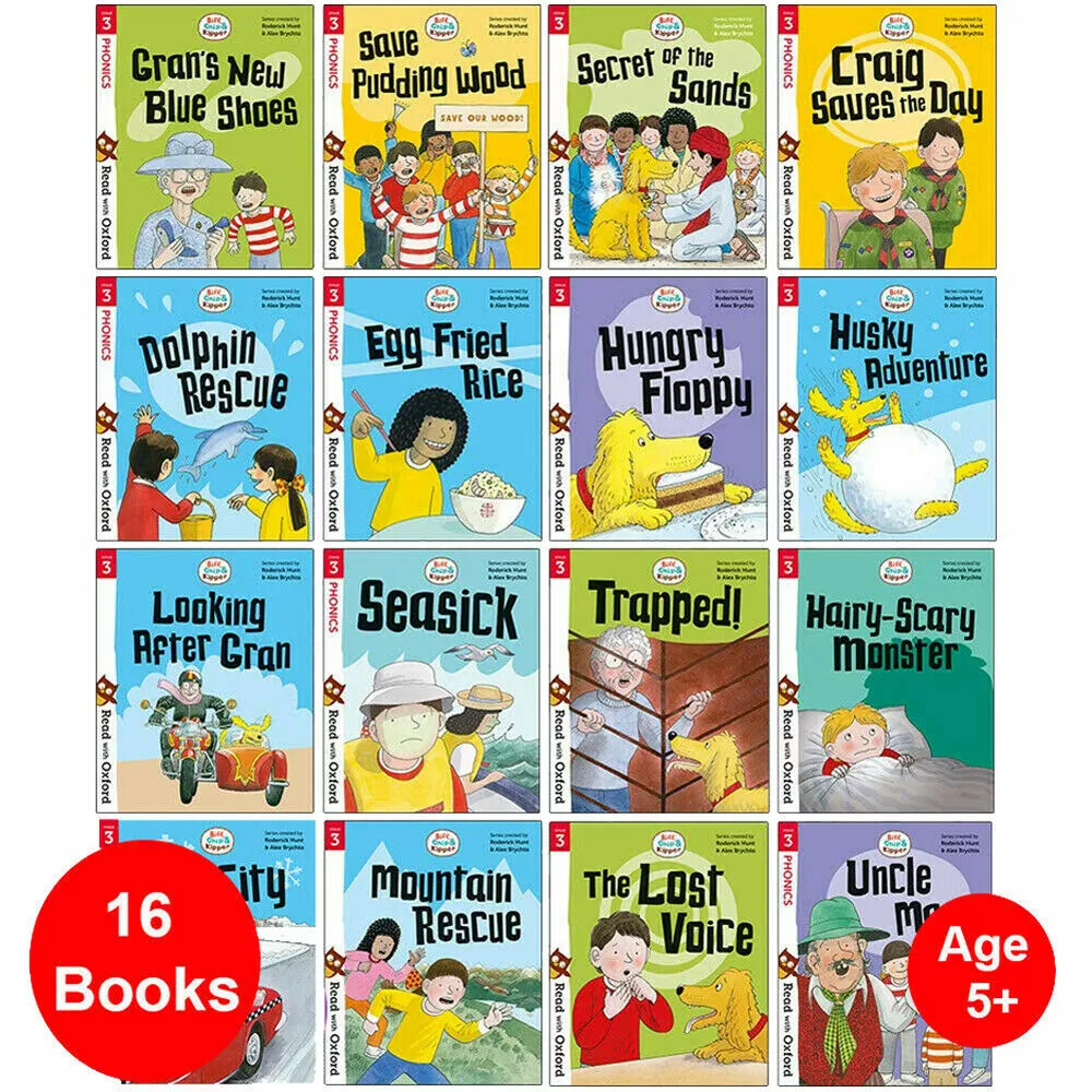 Read with Oxford-Hungry floppy - Stage 3 - 16 books set extra image $1