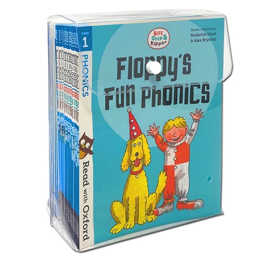 Read with Oxford-Flopp's Fun Phonics - Stage 1 - 24 books set